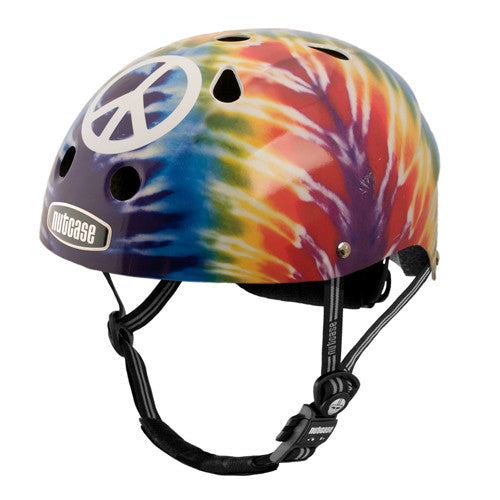 bike helmet marble dip dye Tie Dye Peace - Nutcase